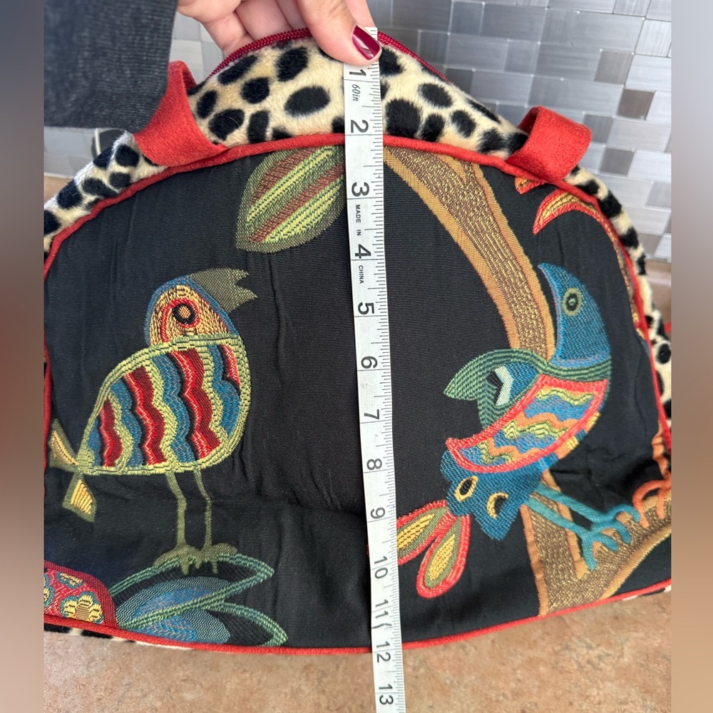 Atento Overnighter Birdy Black Bag - Picture 6 of 9